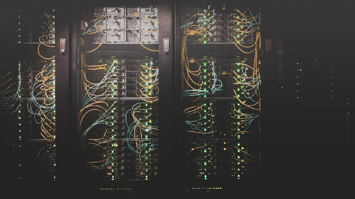 Visual profesional sobre infraestructura, datos y computacion